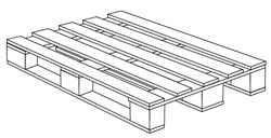 Europallet 1200x800 L5