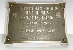 Placas Fundidas de Bronce