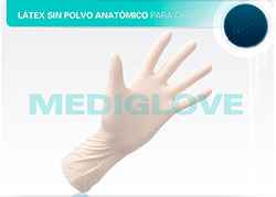 Guantes de Látex Sin Polvo Anatómico para Cirugía