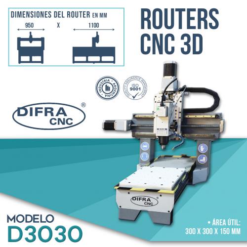 Router Difra CNC D3030