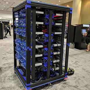 Oracle desarrollo un cluster de 1.060 minicomputadoras Raspberry Pi